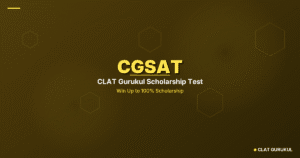 CGSAT — Judiciary Gurukul Scholarship Aptitude Test